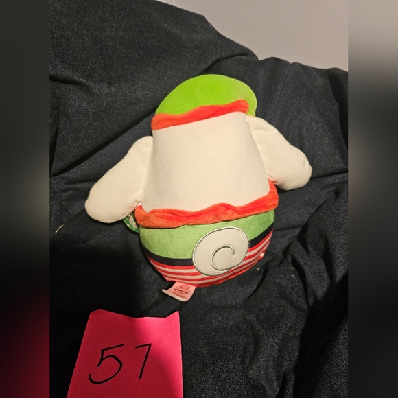 Squishmallow Kellytoy Plush Sanrio Hello Kitty & Friends 8" Cinnamoroll Elf NWT - Picture 5 of 8